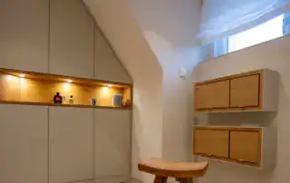 Badezimmerschrank Privatkunde ullmann tischlerei Oldenburg Einbauschrank Badezimmer ullmann tischlerei Oldenburg