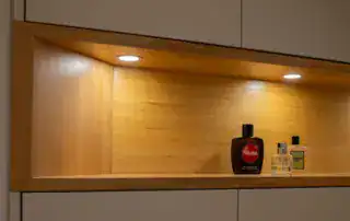 Badezimmerschrank Privatkunde ullmann tischlerei Oldenburg Einbauschrank Badezimmer ullmann tischlerei Oldenburg