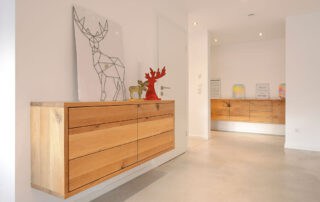 Hängeschrank,-Flurschrank-Eiche Hängeschrank, Flurschrank Eiche unsichtbar montiert