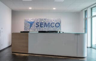 Tresenanlage, Semco Glasdesign GmbH & Co. KG, Bad Zwischenahn