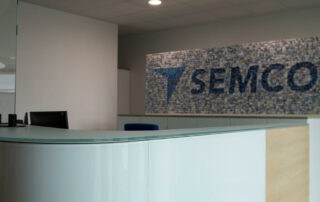 Tresenanlage, Semco Glasdesign GmbH & Co. KG, Bad Zwischenahn