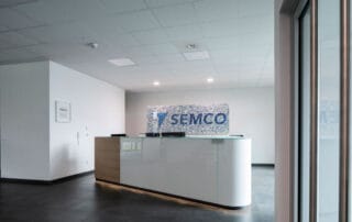 Tresenanlage, Semco Glasdesign GmbH & Co. KG, Bad Zwischenahn