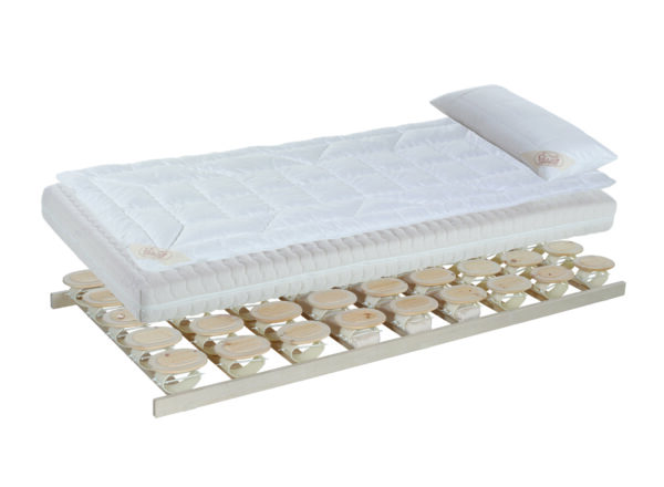 Relax 2000 Bett mit Lattenrost und Naturlatexmatratze