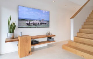 TV-Schrank-Eiche-massiv TV Schrank, Eiche massiv