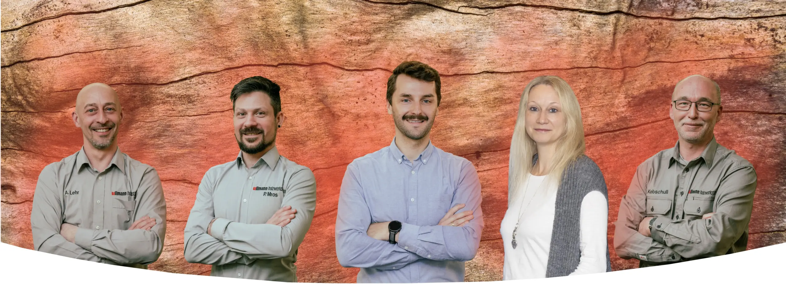 Gruppenfoto der Tischlermeister und Geschäftsleitung der ullmann tischlerei