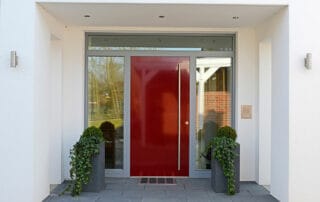 haustueren-fenster-1 Eingangstür, Haustür rot - Stöckel